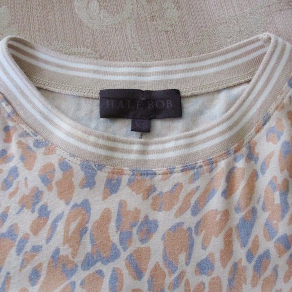 HALE BOB Pink Mixed Pattern Short Sleeve Tee - Picture 6 of 6